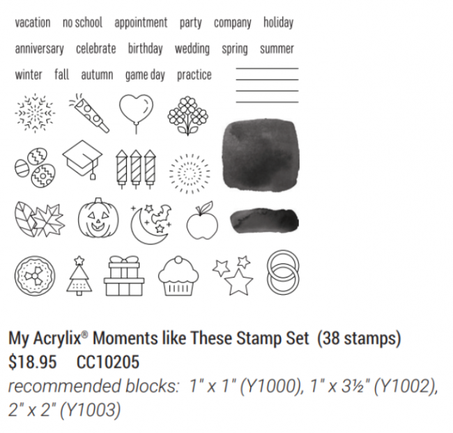 moments like these stamp set