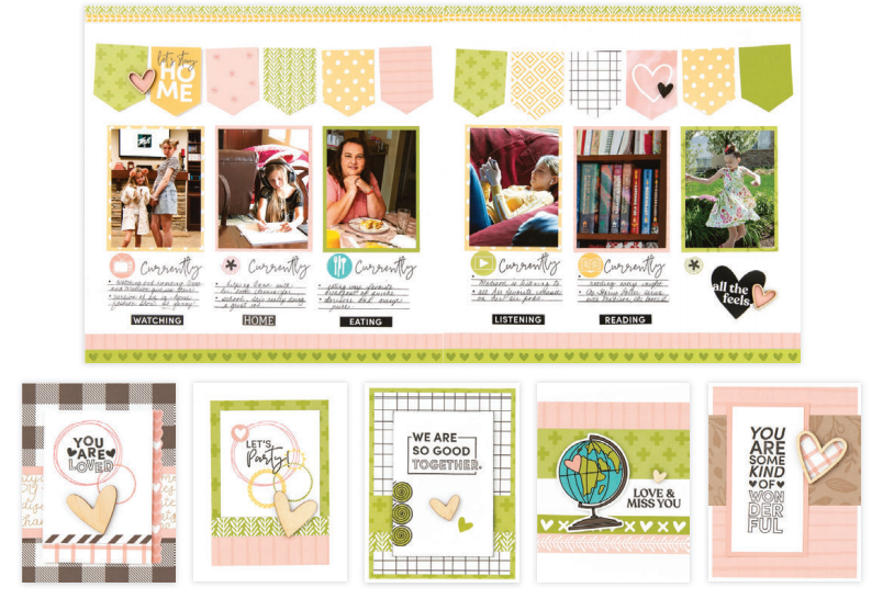 We are Good Together Scrapbooking Cards