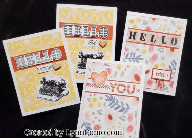 Handmade Hello Cards