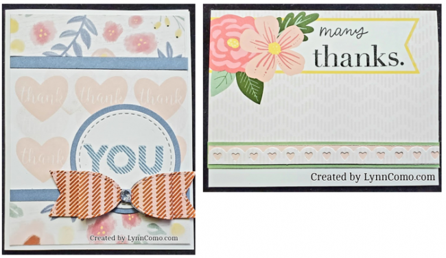 handmade thank you cards
