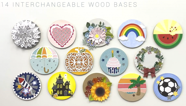Home Sweet Home Wood Circles