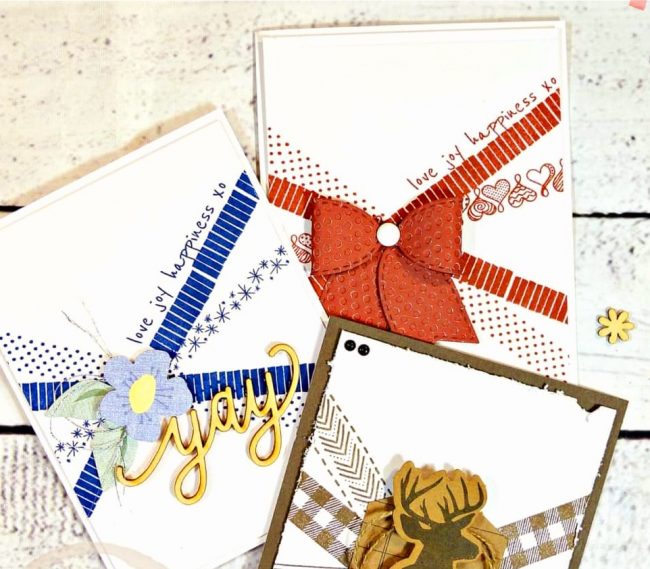 Doodle Border Cards