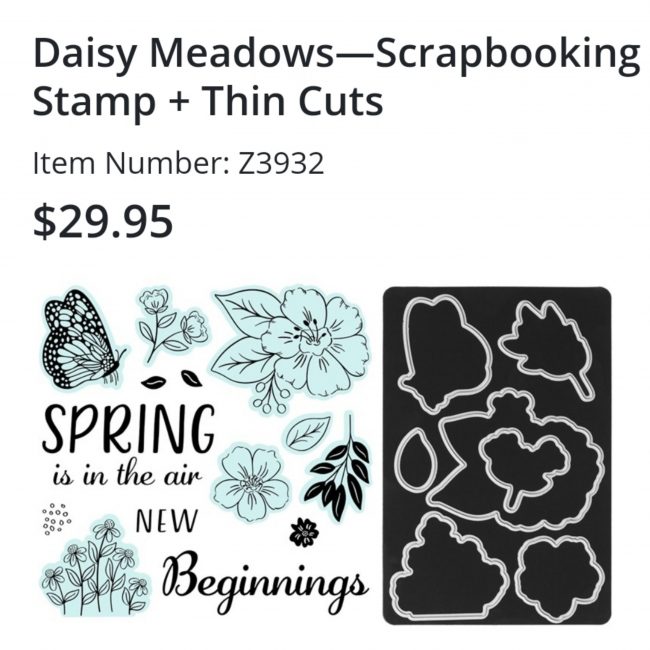 Daisy Meadows Scrapbooking Stamps