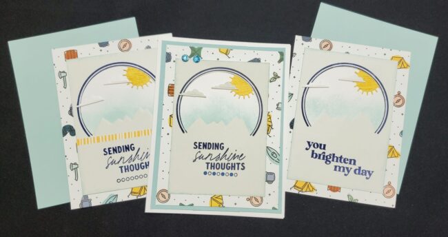 Sunshine thoughts card