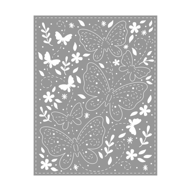 Butterfly Background Thin Cut