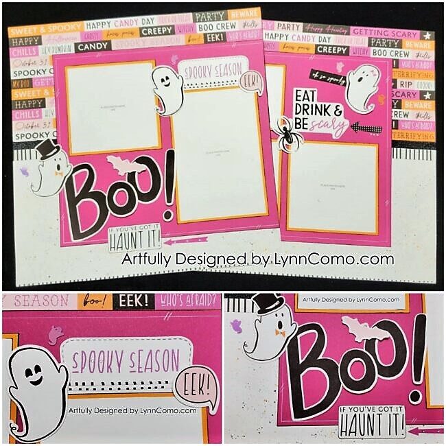 Boo Crew Scrapbook 3