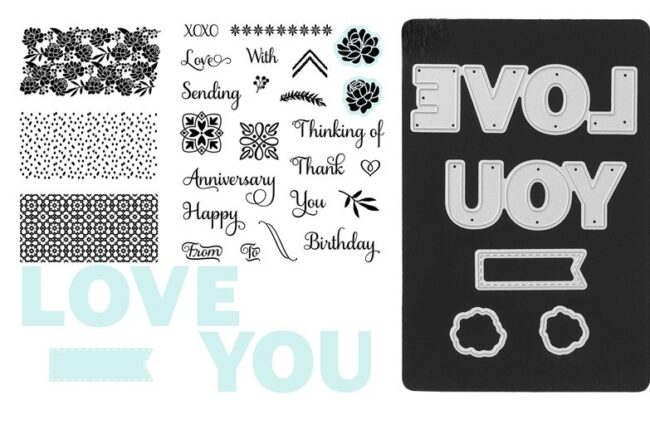 Isabella Cardmaking Stamp Set