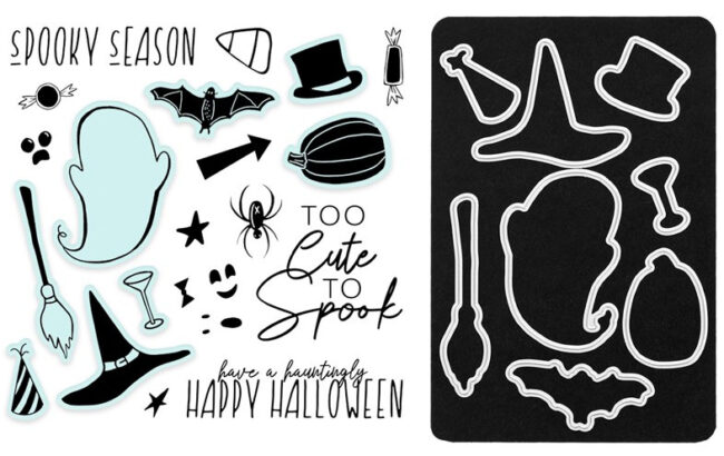 Boo Crew stamp thin cuts