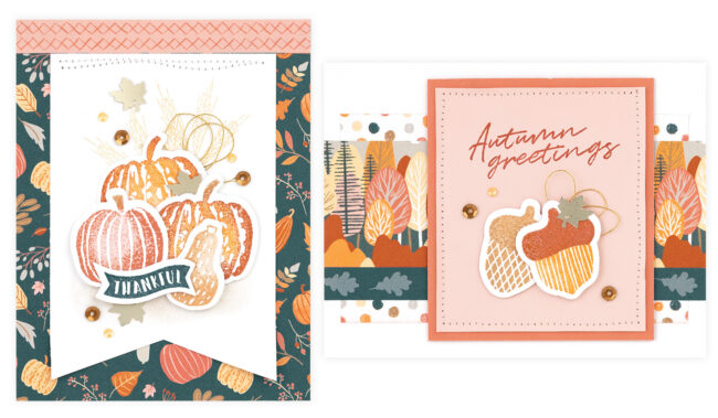 Pumpkin spice cards