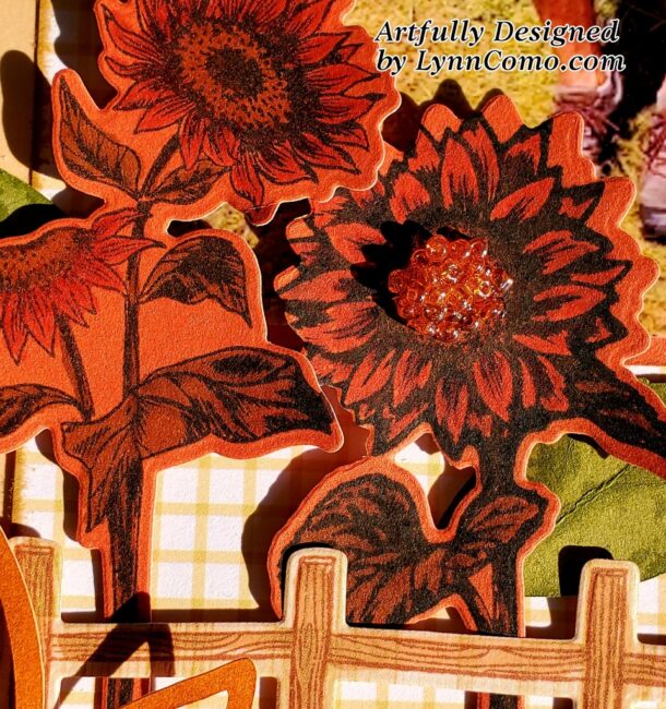 Orange Sunflowers