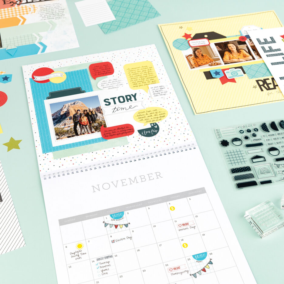 Remember Today Calendar Kit