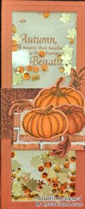 Autumn Shaker Card
