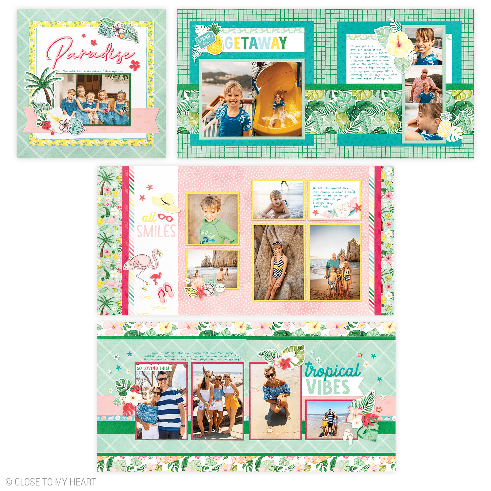 Deck the Palms Tropical Artwork