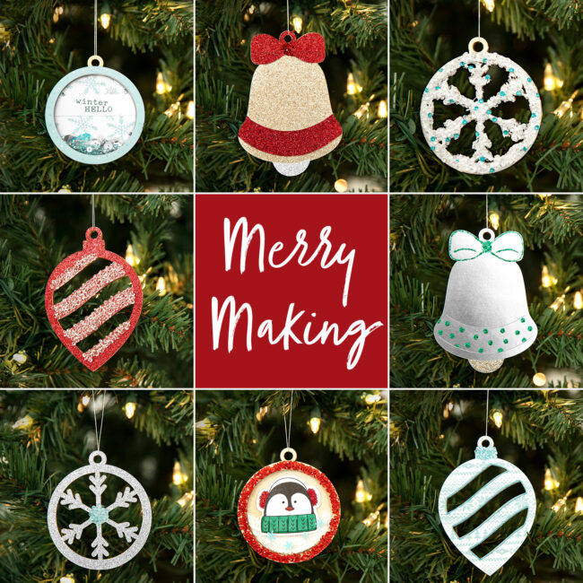 Merry Making Wood Ornaments