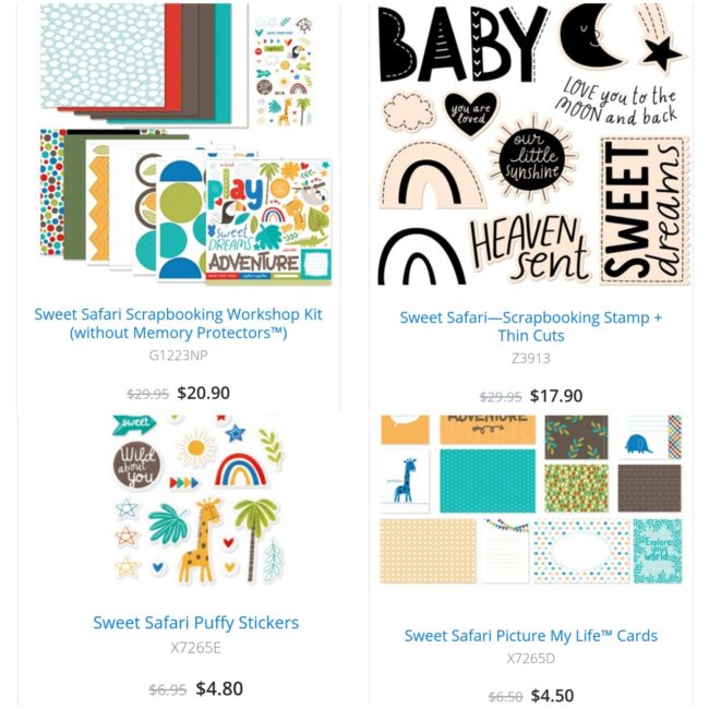 Sweet Safari Sale