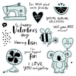 Smitten stamp set