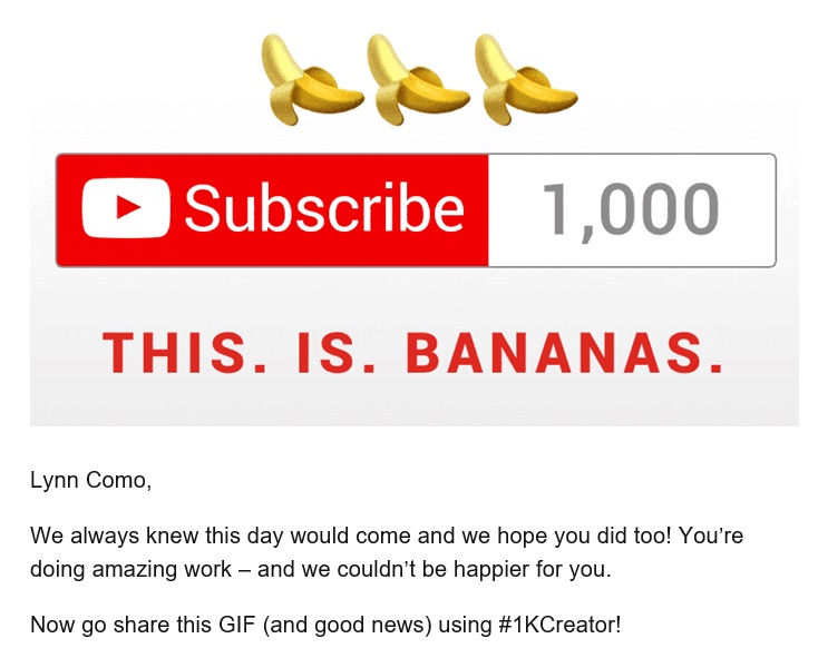 1K Subscribers