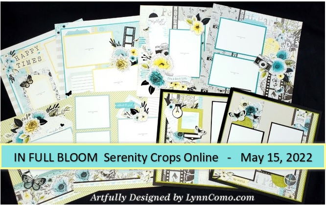 In full bloom kit of the month and Online Workshop