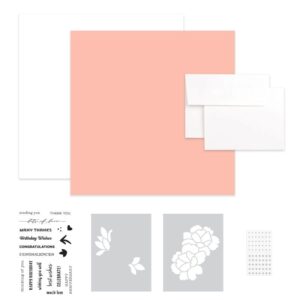 Many wishes stencil kit