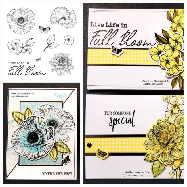 In Full Bloom Scrap Cards