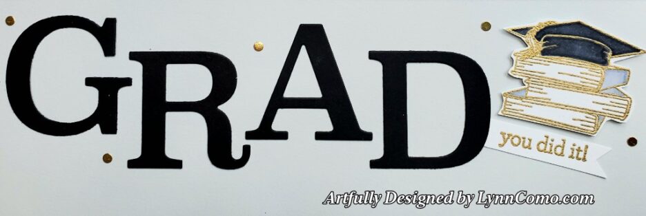 GRAD scrapbooking title
