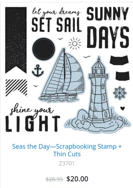 Seas the Day Scrapbooking