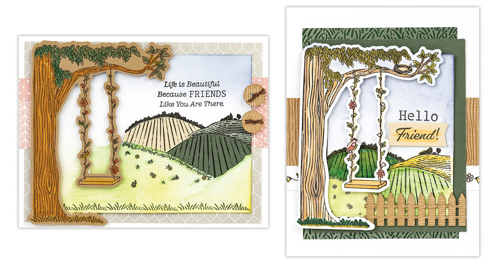 Backyard Bliss Card Ideas