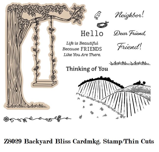 Backyard Bliss Cardmaking