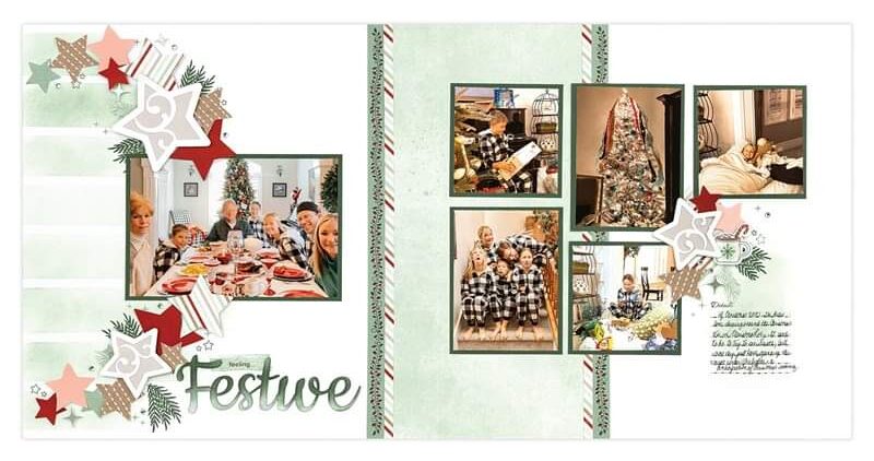 Festive layout