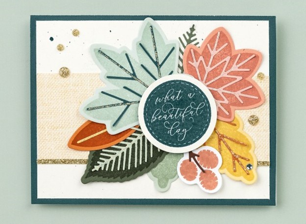 Simple Leaves Card