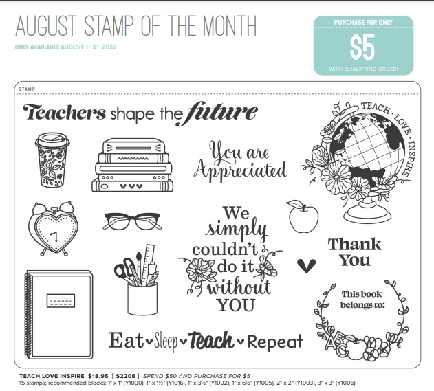 S2208 Teach Love Inspire August