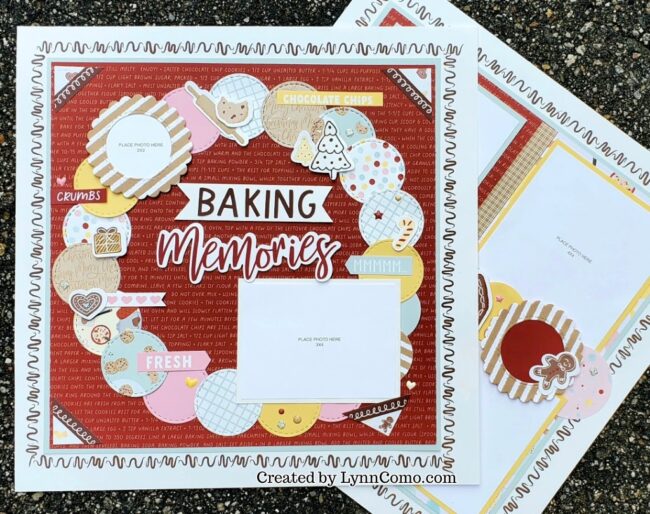 Baking Memories Layout