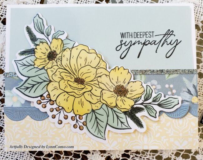 Z8049 Cherish Cardmaking Stencil