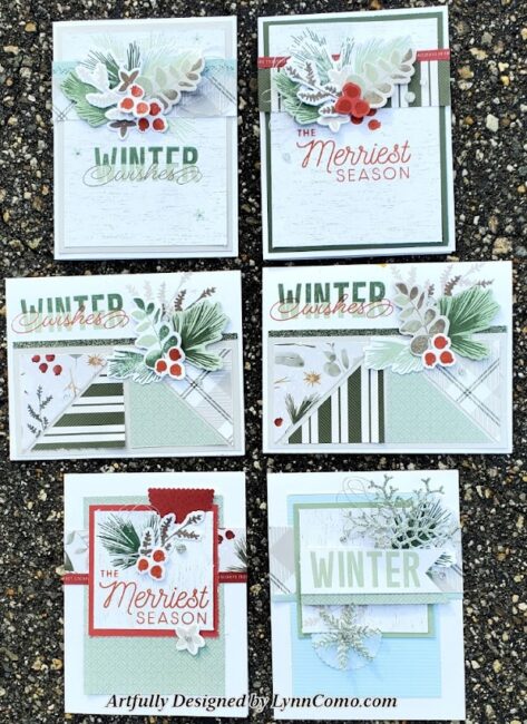 Four Seasons Winter Cards