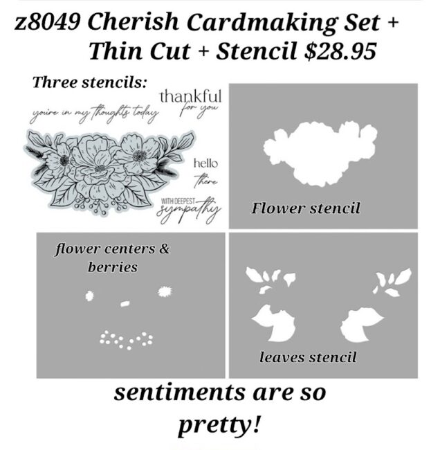 Z8049 Cherish Cardmaking Set