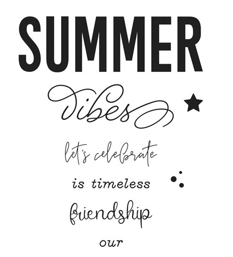A1289 Celebrate Summer Stamp set