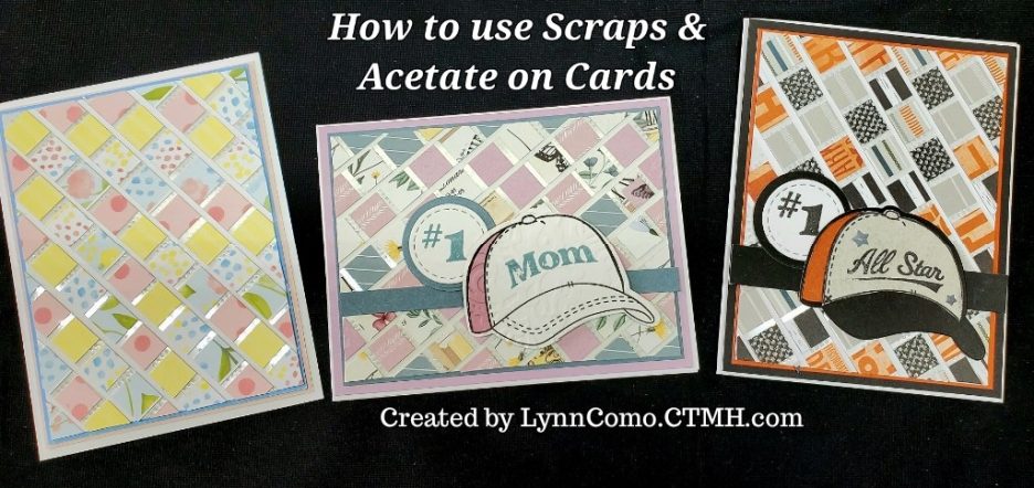 Acetate Cards From Scraps