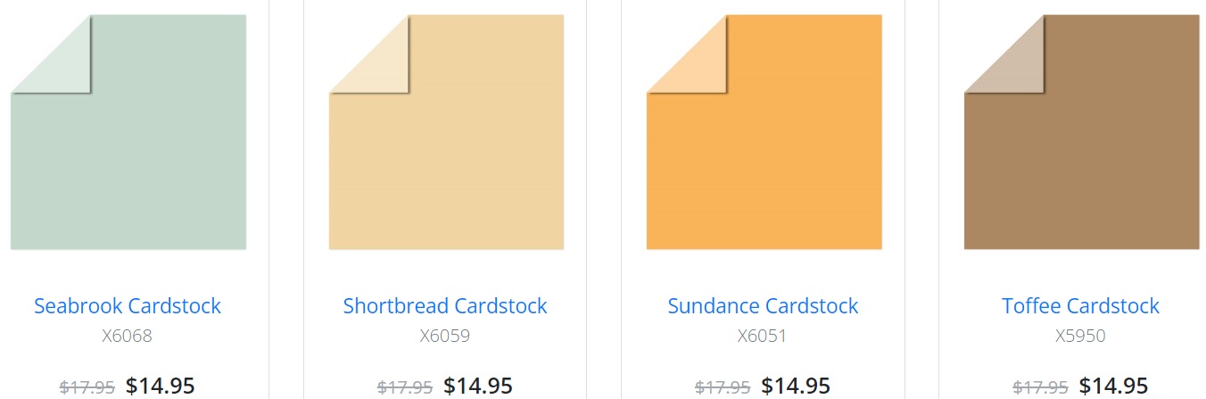Cardstock One Color Packs