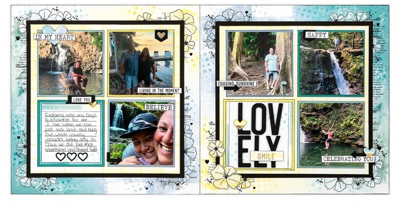CC3239 Dream maker Scrapbook Layout 2