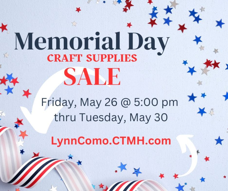 Memorial Day Craft Sale