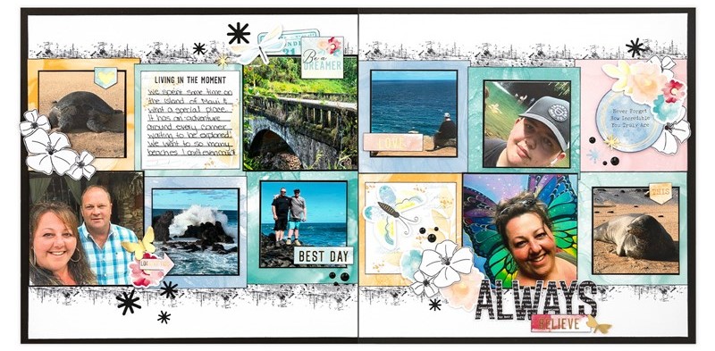CC3239 Dream Maker Scrapbook Layout 3