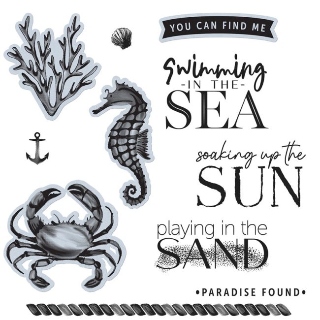 Z4754 Cape Cod Scrapbooking Stamp + Thin Cuts