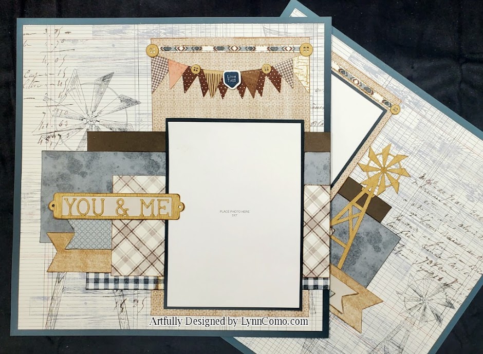 The Good Life Scrapbooking Pgs 3 and 4