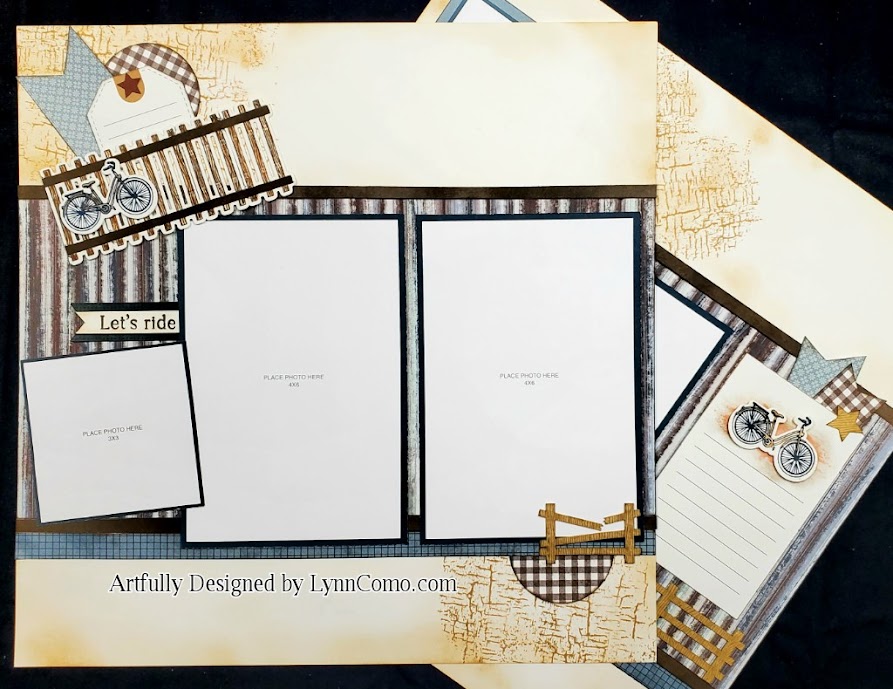 The Good Life Scrapbooking Pgs 1 and 2