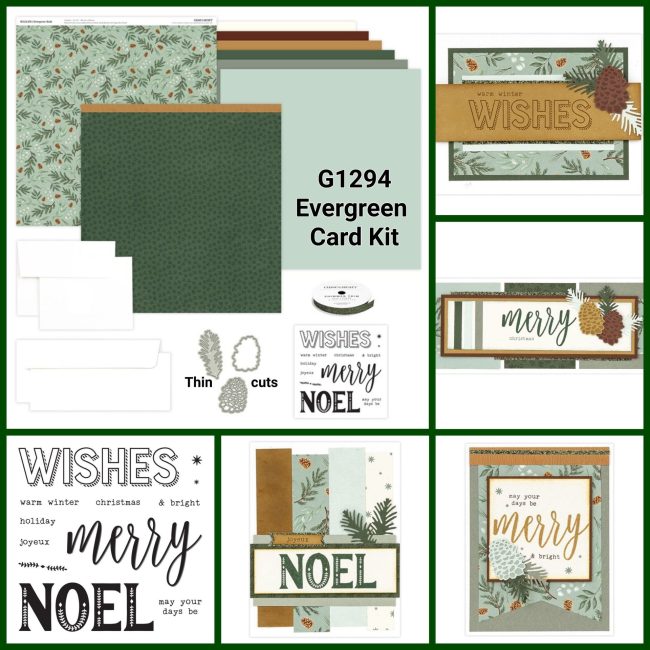 G1294 Evergreen Cardmaking Kit