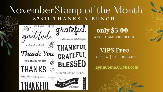 S2311 Thanks A Bunch Stamp of the Month
