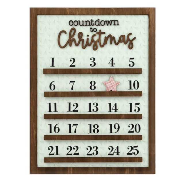 Wood Advent Calendar