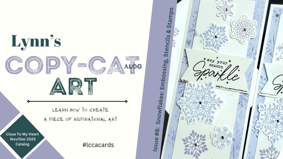 Copy Cat #8 Snowflake Card