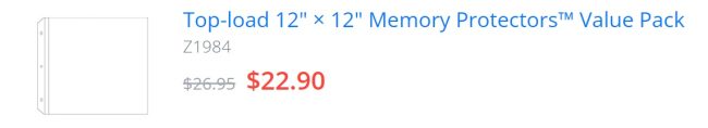 Top Load memory protectors