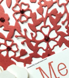 Floral Heart thin cut